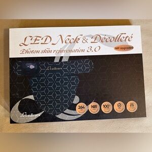 💙 LED Neck & Décolleté NIR upgraded photon skin rejuvenation 3.0 device